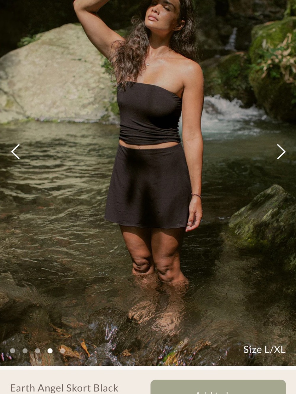 Earth Angel Skort Black - Picture 8 of 8